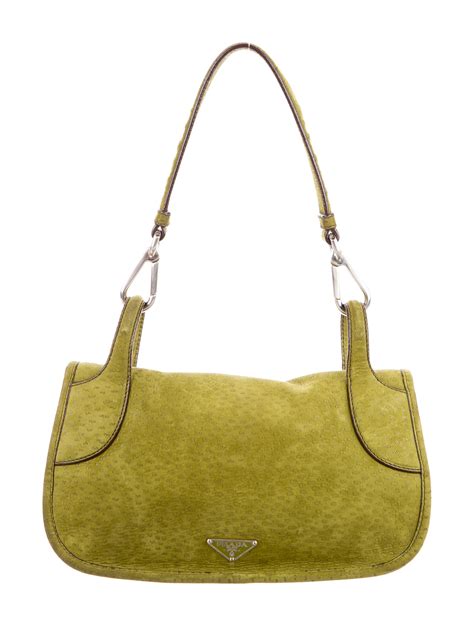 green suede prada purse|prada brown suede bag.